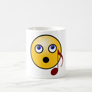 De Café Caneca do canto Emoji