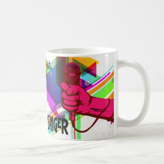 De Café Caneca do cantor do casamento do Teatro- do