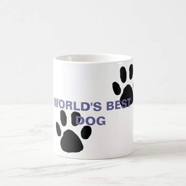 De Café caneca do cão do mundo a melhor (Centro)