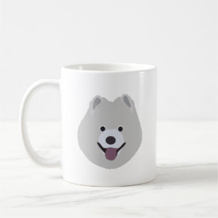 De Café Caneca do cão do Samoyed