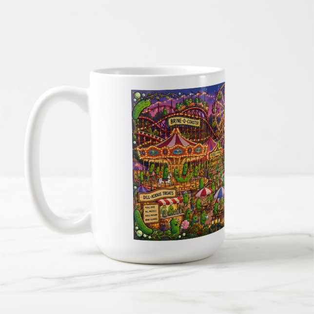 De Café Caneca do Carnaval Pickleland - Pickle World (Esquerda)