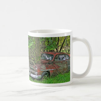 De Café Caneca do carro antigo