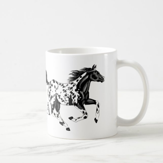 De Café caneca do cavalo do appaloosa (Direita)