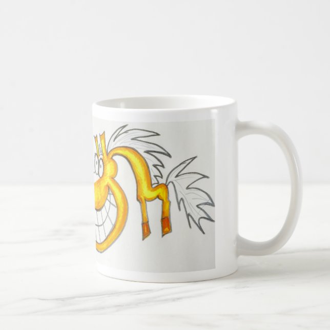De Café Caneca do cavalo do palomino dos desenhos animados (Direita)