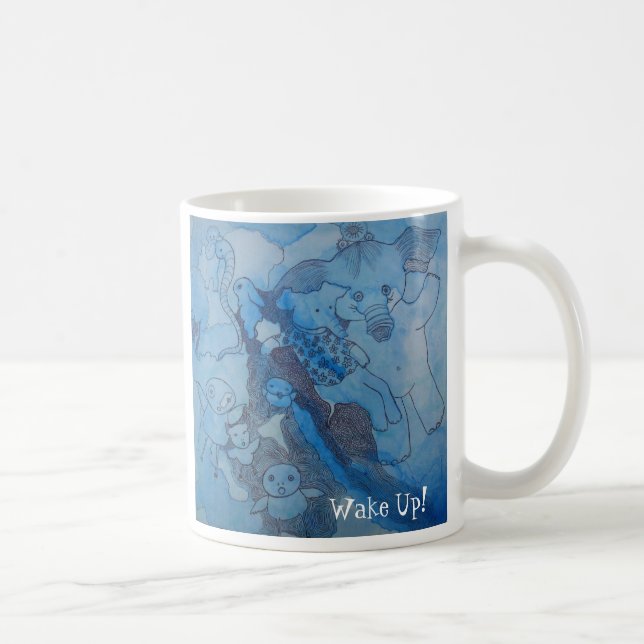 De Café Caneca do céu do elefante (Direita)