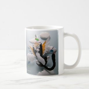 De Café Caneca do céu do gato
