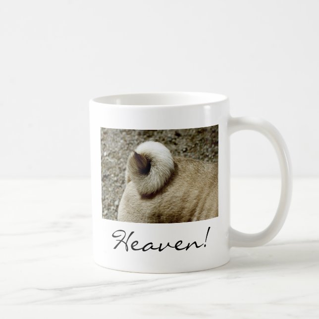 De Café Caneca do céu do Pug (Direita)