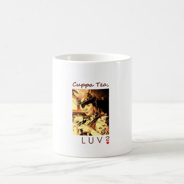 De Café caneca do chá do cuppa (Centro)