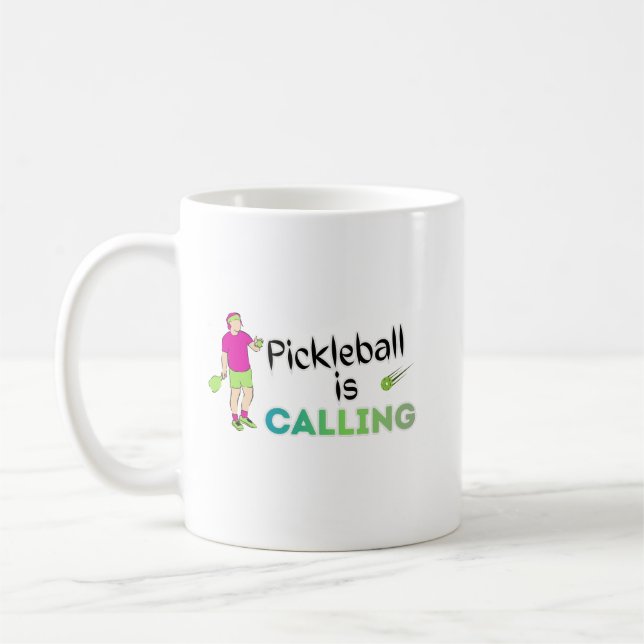 De Café Caneca do Chamado do Pickleball (Esquerda)