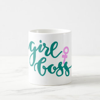De Café Caneca do chefe da menina