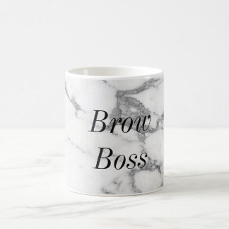 De Café Caneca do chefe da testa