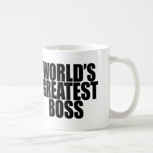 De Café Caneca do chefe do mundo a grande