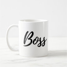 Caneca do chefe, roteiro simples, moderno