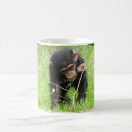De Café Caneca do chimpanzé do bebê