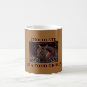 De Café Caneca do chocolate