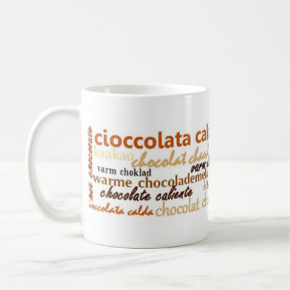De Café Caneca do chocolate quente
