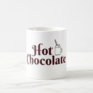 De Café Caneca do chocolate quente