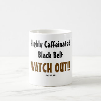 De Café Caneca do cinturão negro
