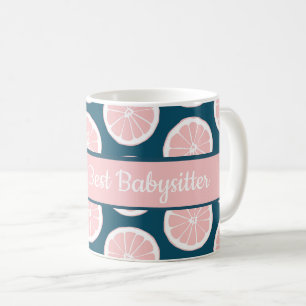 De Café Caneca do citrino do rosa da baby-sitter do mundo