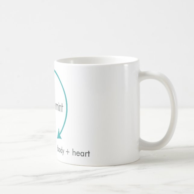 De Café caneca do clássico da nutrir-hortelã (Direita)