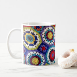 De Café Caneca do clássico do Crochet