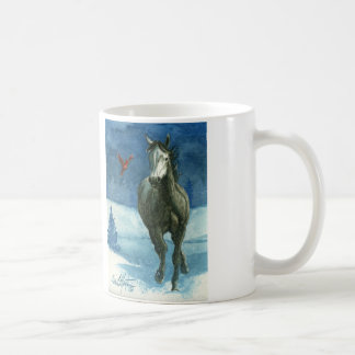 De Café Caneca do clássico do mustang do Tag da neve