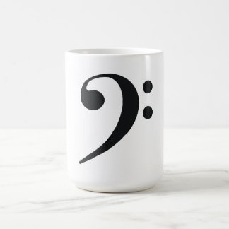 De Café Caneca do Clef baixo