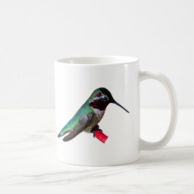 De Café caneca do colibri - design C e D (Direita)