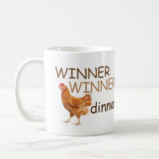 De Café Caneca do comensal da galinha do vencedor do
