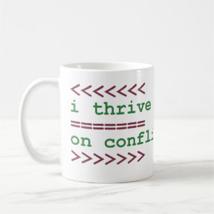 De Café caneca do conflito