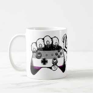 De Café Caneca do Controle Asexual Orgulho Nível Superior 