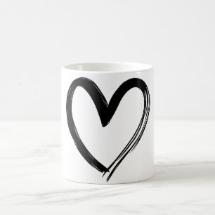 De Café Caneca do coração
