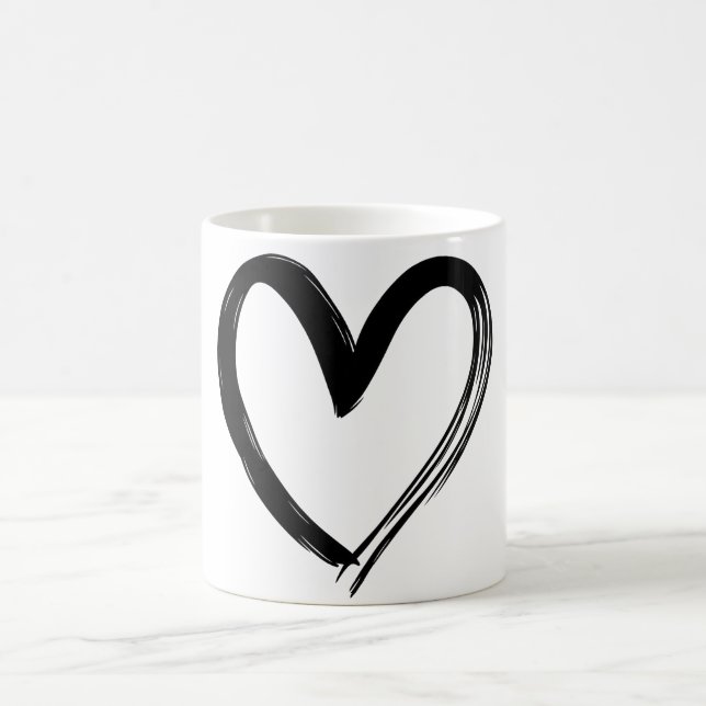 De Café Caneca do coração (Centro)
