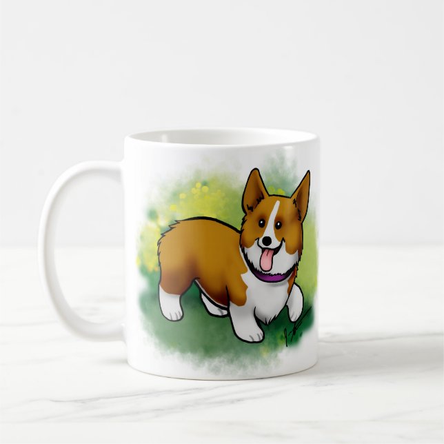 De Café Caneca do Corgi (Esquerda)