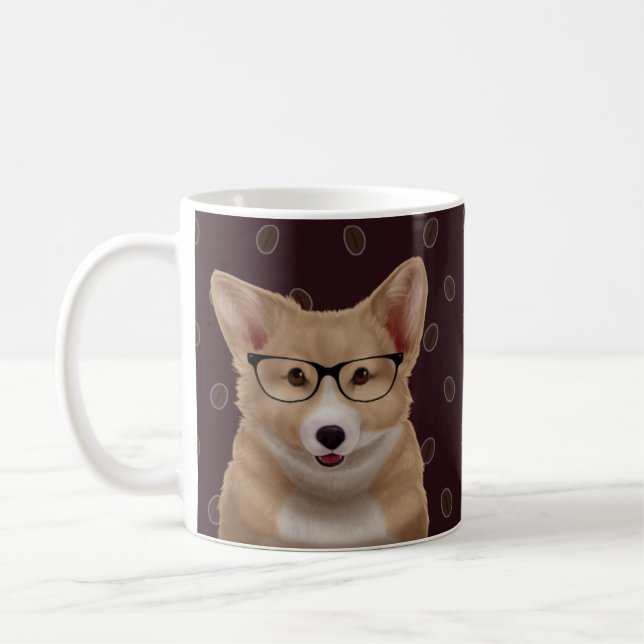 De Café Caneca do Corgi (Esquerda)