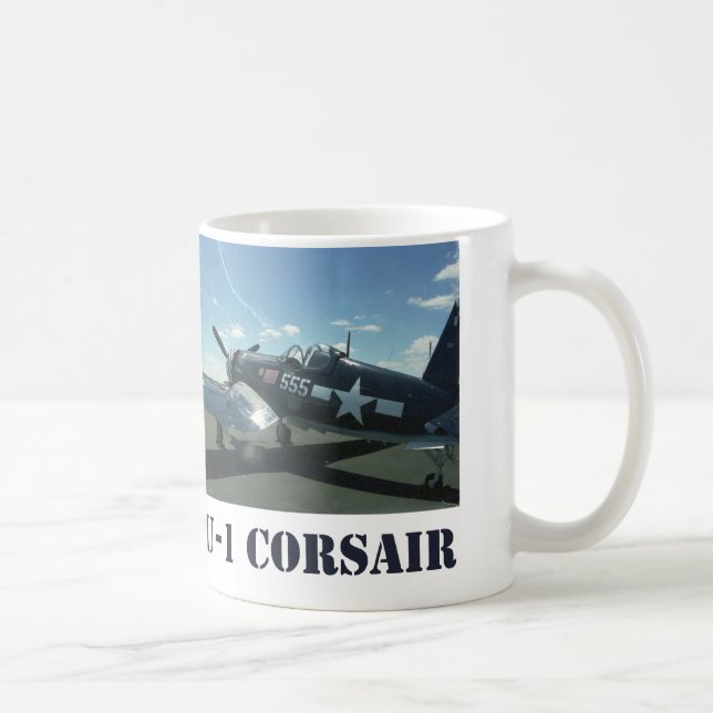 De Café Caneca do corsário F4U-1 (Direita)
