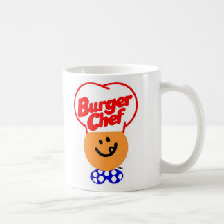 De Café Caneca do cozinheiro chefe do hamburguer