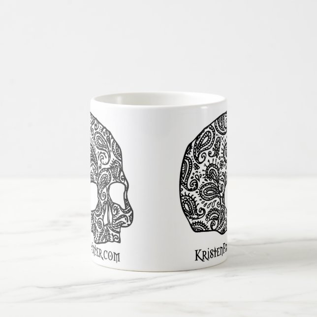 De Café Caneca do crânio - padrão (Centro)