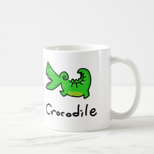 De Café Caneca do crocodilo (Direita)