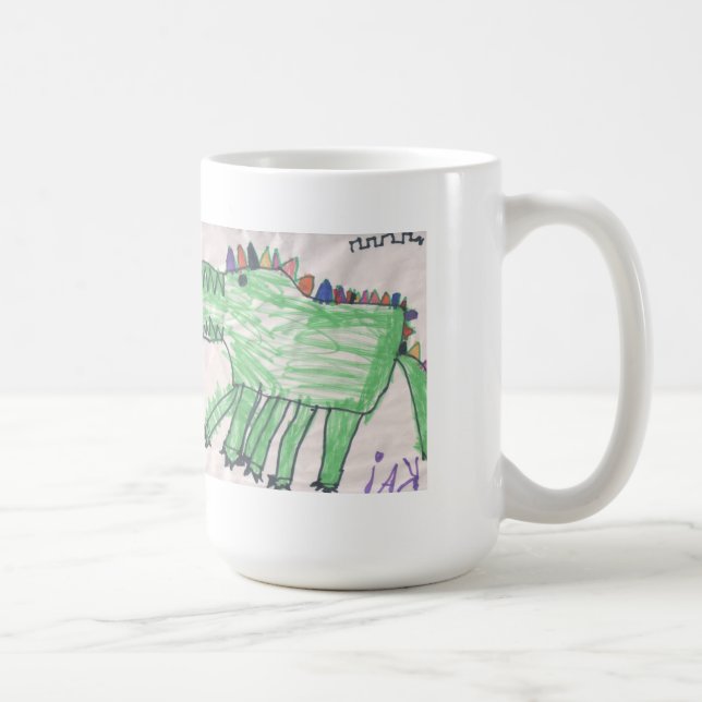 De Café Caneca do crocodilo por DesginsByKai (Direita)