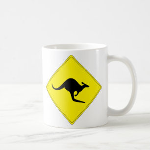 De Café Caneca do cruzamento do canguru - personalize