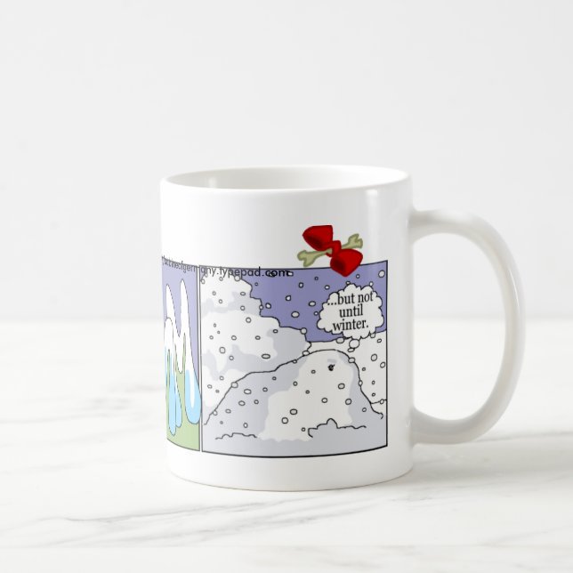 De Café Caneca do Dachshund: Inverno (Direita)