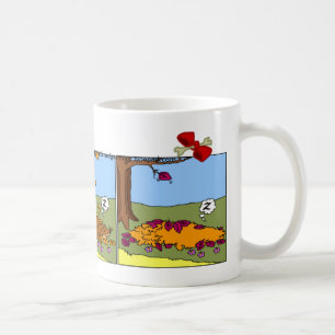 De Café Caneca do Dachshund: Queda