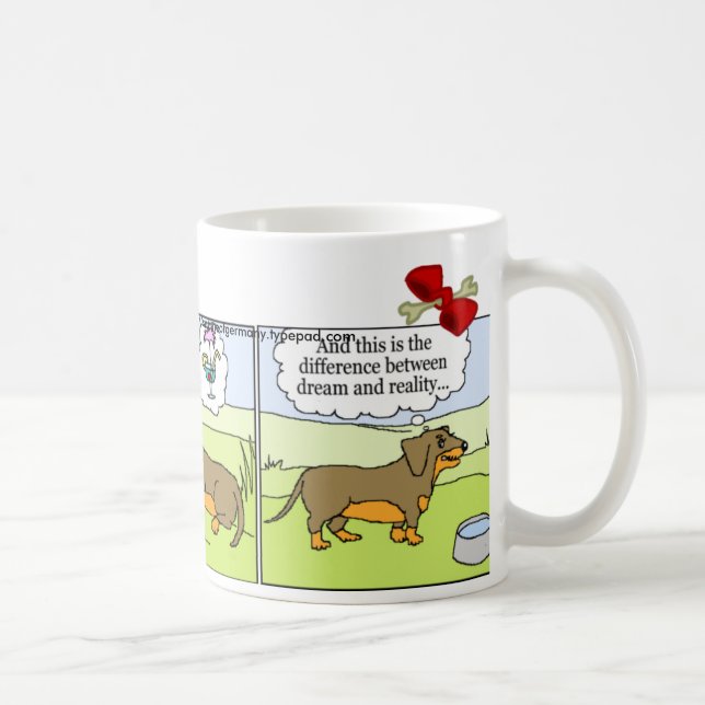 De Café Caneca do Dachshund: Verão (Direita)