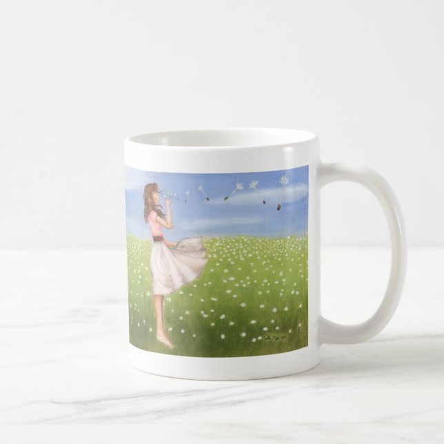 De Café Caneca do dente-de-leão (Direita)