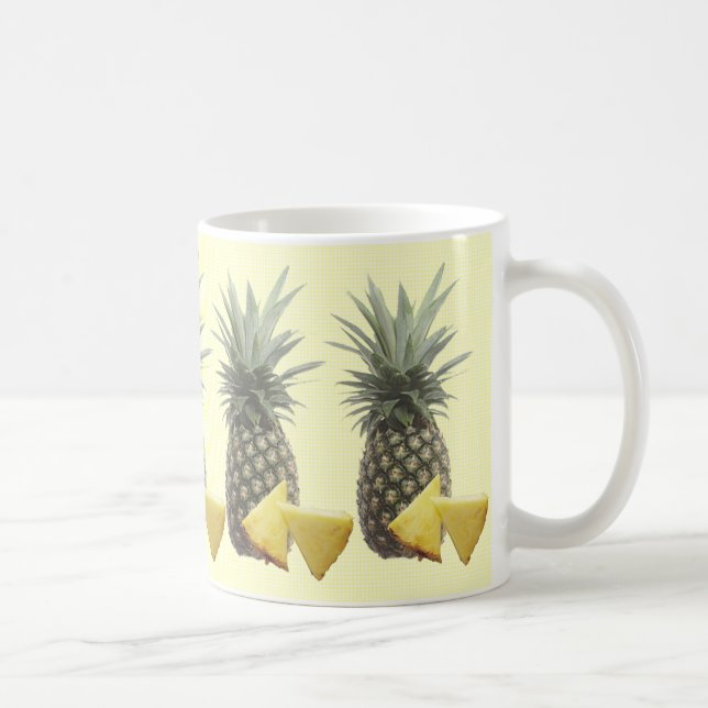 De Café Caneca do design do abacaxi (Direita)