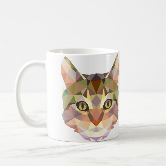 De Café Caneca do design do gato (Esquerda)