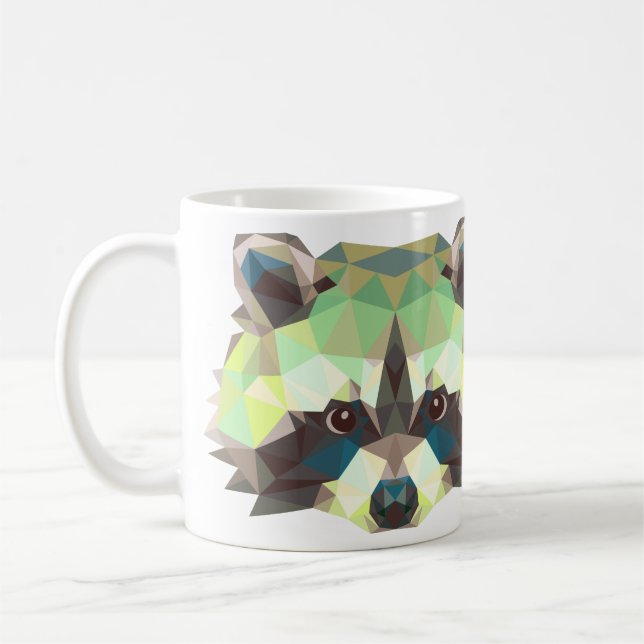 De Café Caneca do design do guaxinim (Esquerda)
