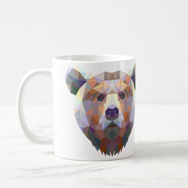 De Café Caneca do design do urso (Esquerda)