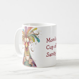 De Café Caneca do Dia das Mães Engraçada Copa da Sanidade 